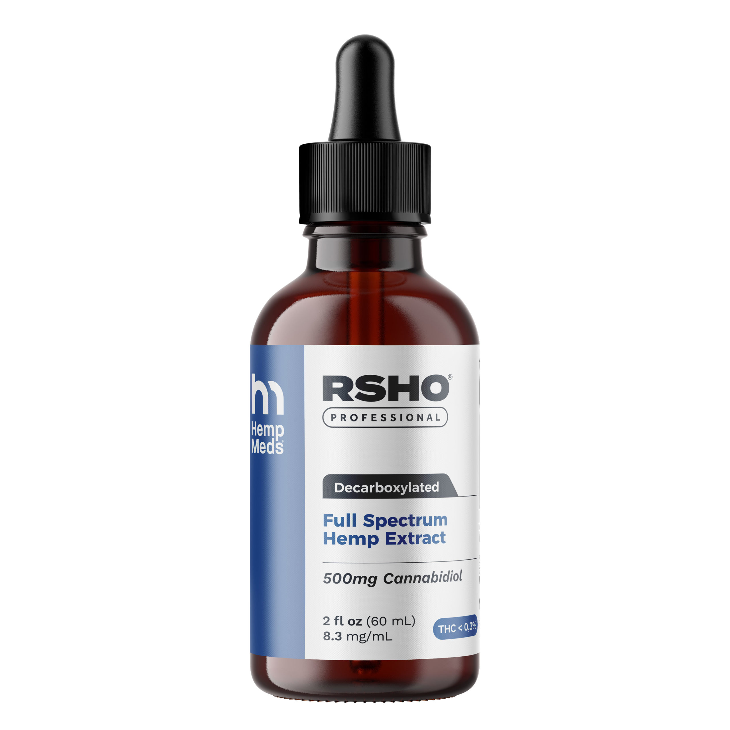 Real Scientific Hemp CBD Oil Blue